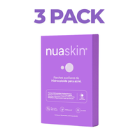 NuaSkin® Parches Auxiliares de Hidrocoloide para el Acné - 3 Pack (108 Parches Invisibles)