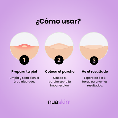 NuaSkin® Parches Auxiliares de Hidrocoloide para el Acné - 3 Pack (108 Parches Invisibles)