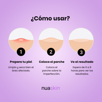 NuaSkin® Parches Auxiliares de Hidrocoloide para el Acné - 3 Pack (108 Parches Invisibles)